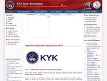 Tablet Screenshot of kykburssorgulama.com